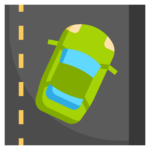 carril icono gratis