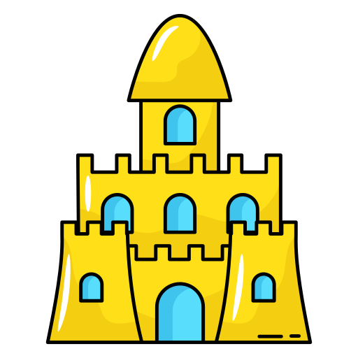 castillo icono gratis