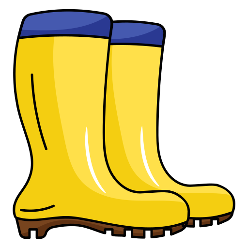 Boot Generic Thin Outline Color icon