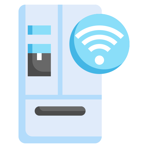 frigorífico inteligente icono gratis