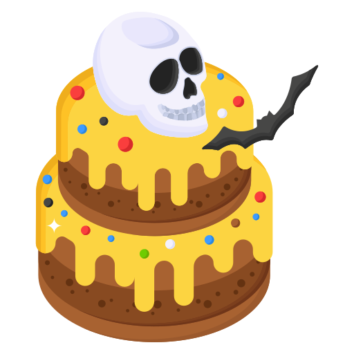 pastel de cumpleaños icono gratis