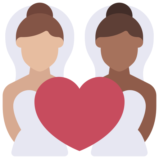 mariage de même sexe Icône gratuit mariage de même sexe Icône gratuit