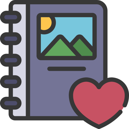 Фотоальбом бесплатно иконка Фотоальбом бесплатно иконка