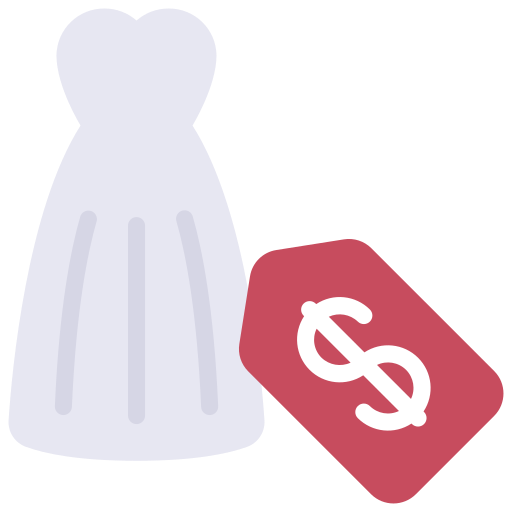 vestido de novia icono gratis