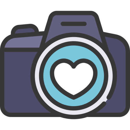 fotografía de boda icono gratis