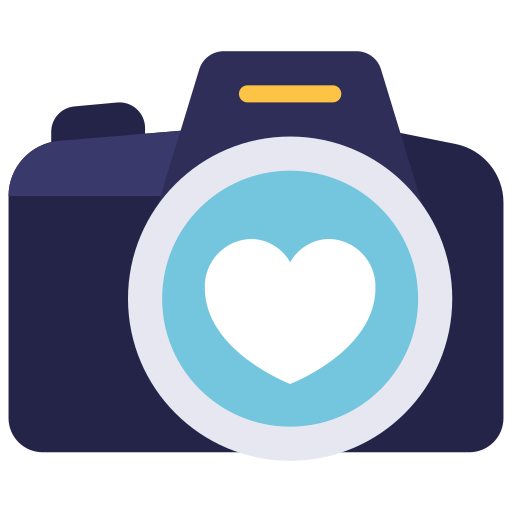 fotografía de boda icono gratis