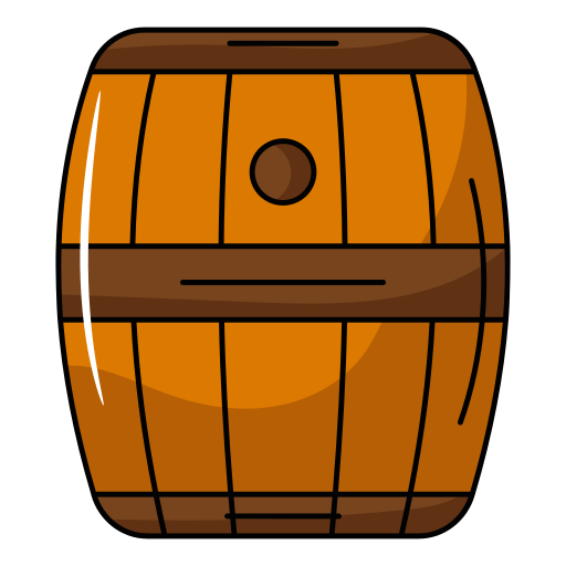 barril de vino icono gratis