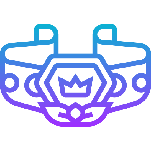 cinturón de campeón icono gratis