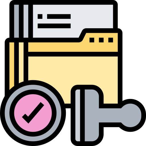 Official documents free icon