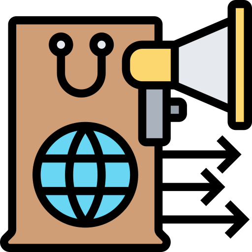 marketing global icono gratis