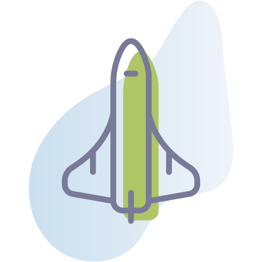 Space shuttle free icon