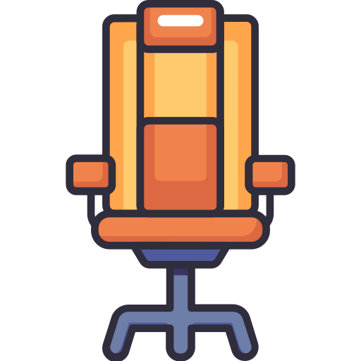 Office chair Generic Outline Color icon