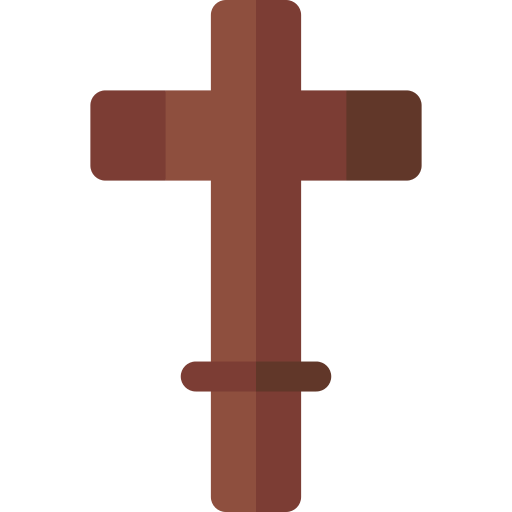 Crucifixion Basic Rounded Flat icon