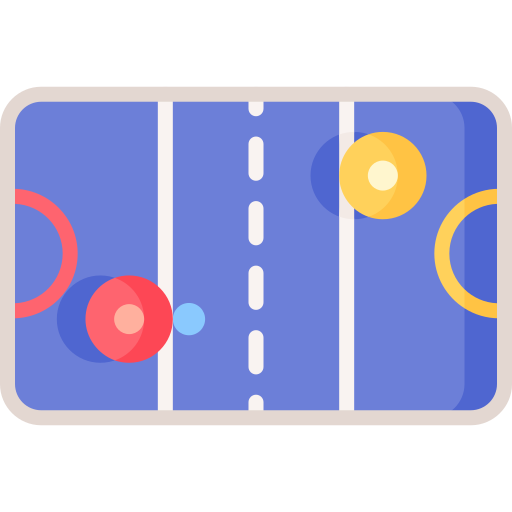 hockey de aire icono gratis