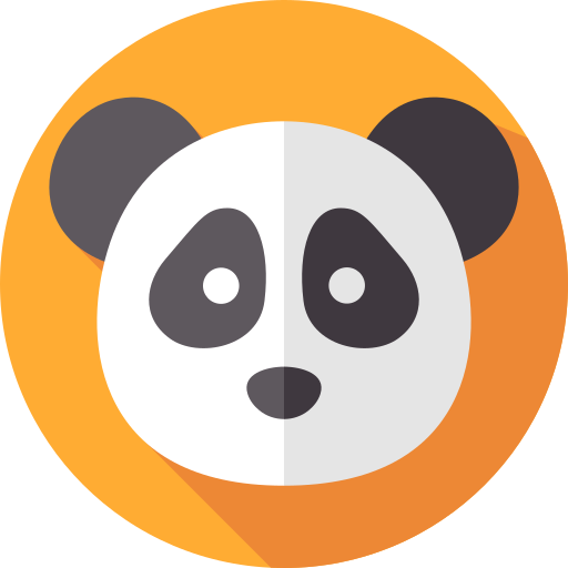 panda icono gratis