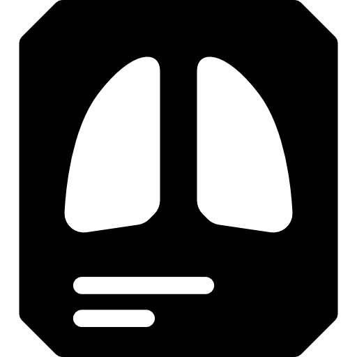 radiografia de pulmões grátis ícone