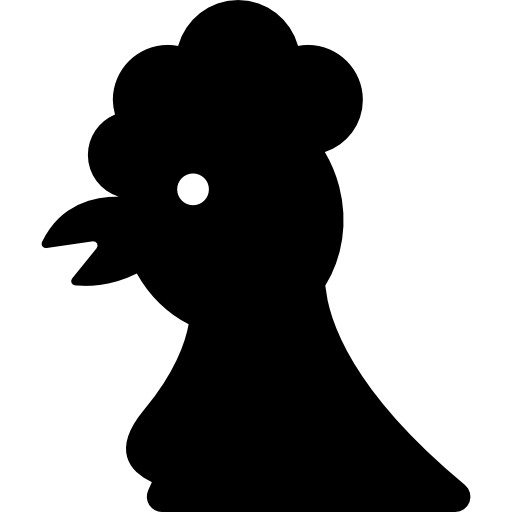 Cabeza de pollo - Iconos gratis de animales