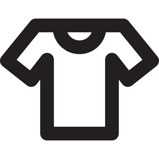 camiseta de mangas curtas grátis ícone camiseta de mangas curtas grátis ícone