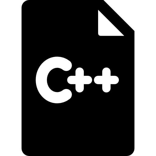 página de c ++ icono gratis