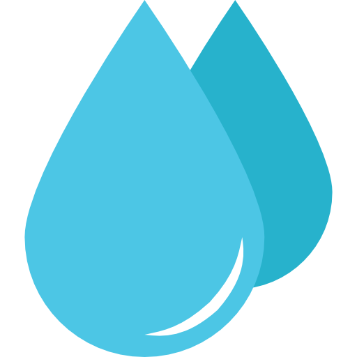 Water Flat Color Flat icon