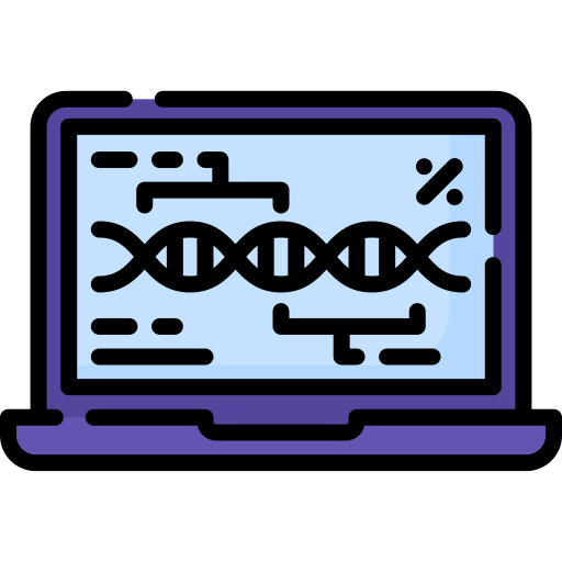 computación de adn icono gratis