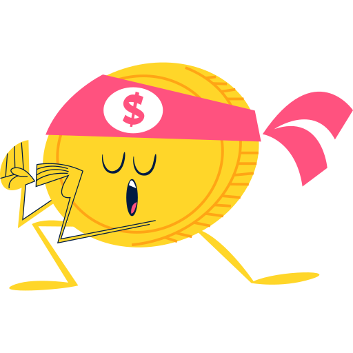 Money free sticker