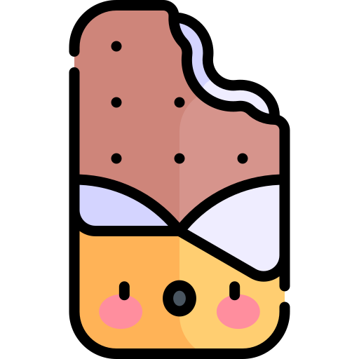 sanduíche de sorvete grátis ícone