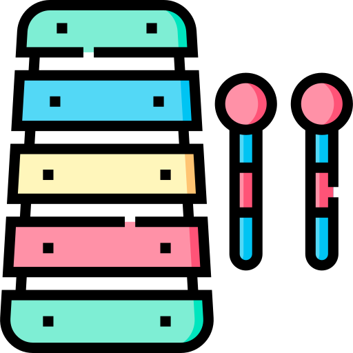 xilófono icono gratis