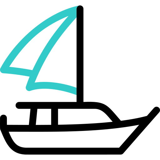 Sailboat free icon