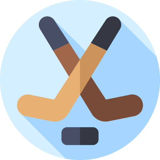 hockey sobre hielo icono gratis