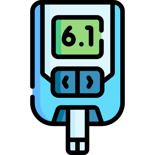 Glucometer Special Lineal color icon