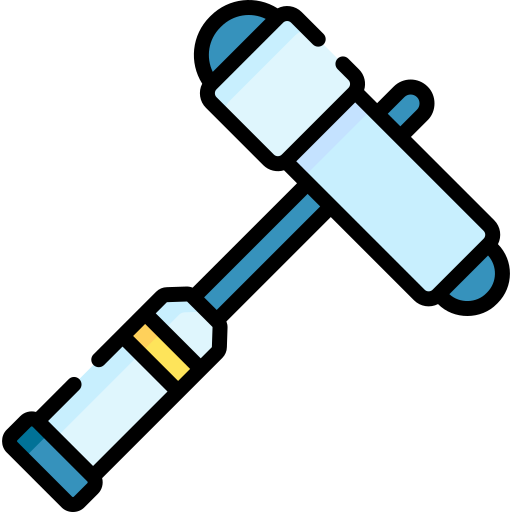 Reflex hammer free icon