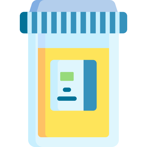 Urine sample Special Flat icon