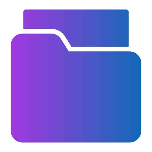 Folder Generic Flat Gradient icon