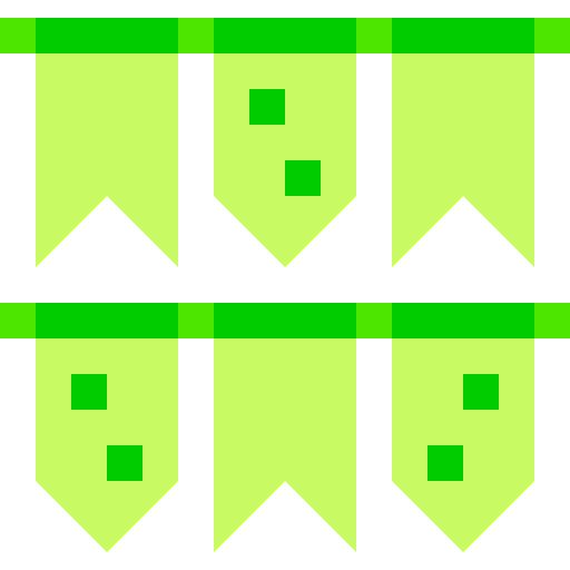 guirnalda icono gratis