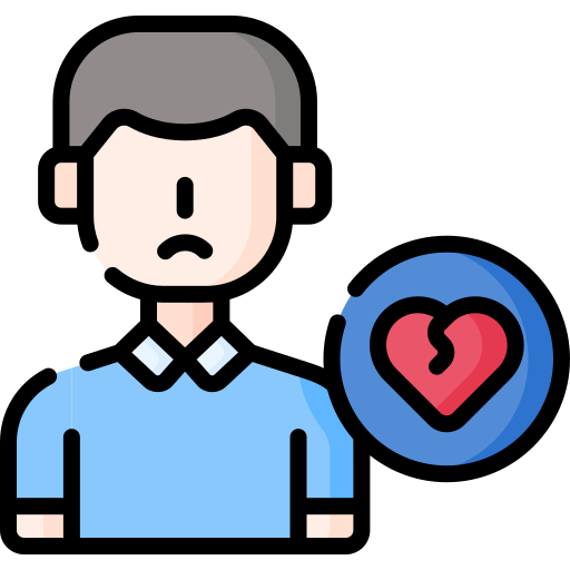 coeur brisé Icône gratuit coeur brisé Icône gratuit