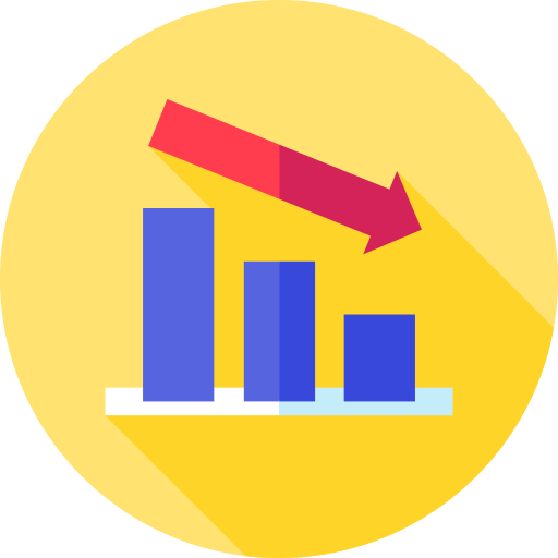 Decrease free icon