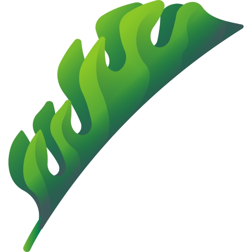 feuilles tropicales Icône gratuit