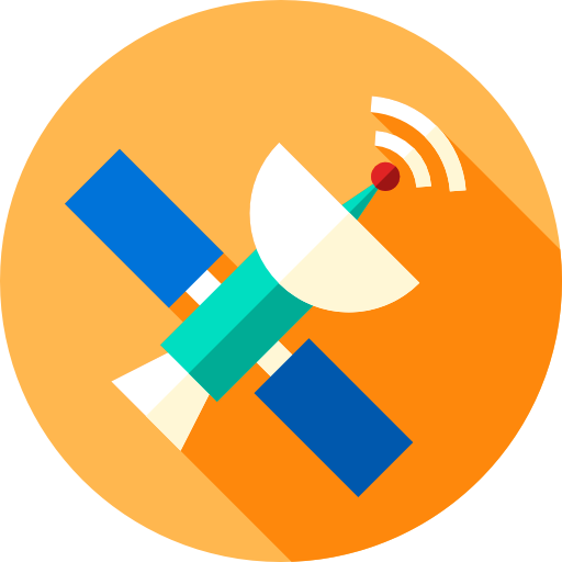 satélite icono gratis