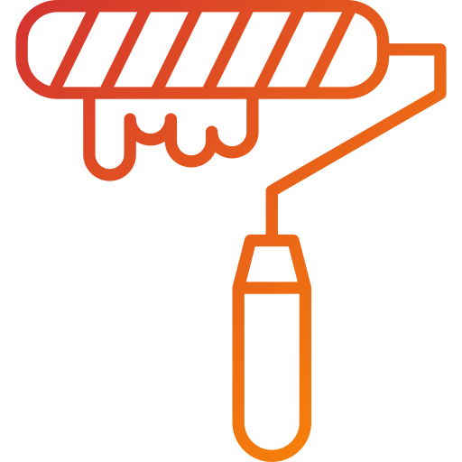 Paint roller free icon