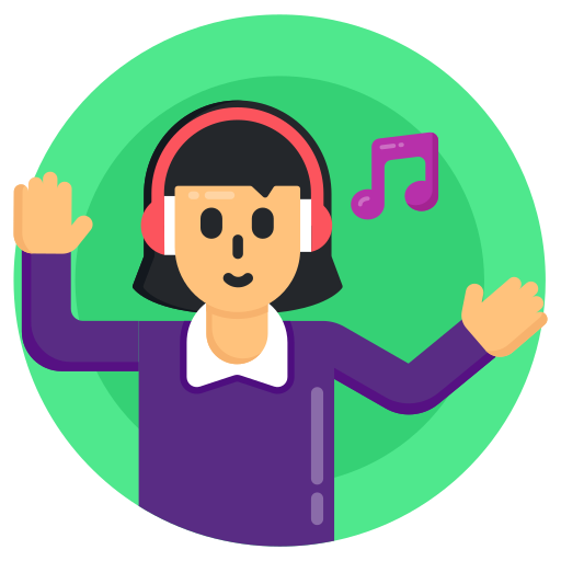 Music lover Generic Circular icon