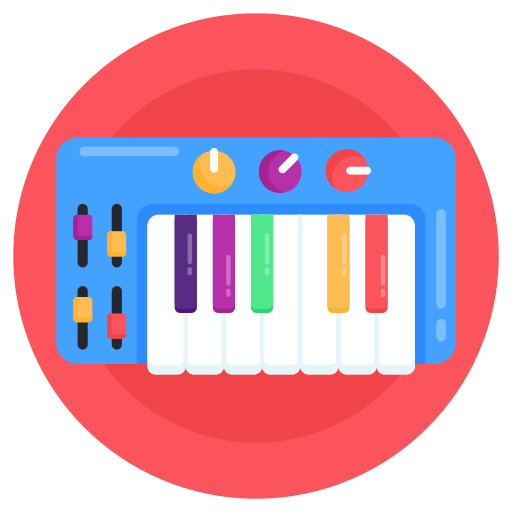 piano icono gratis