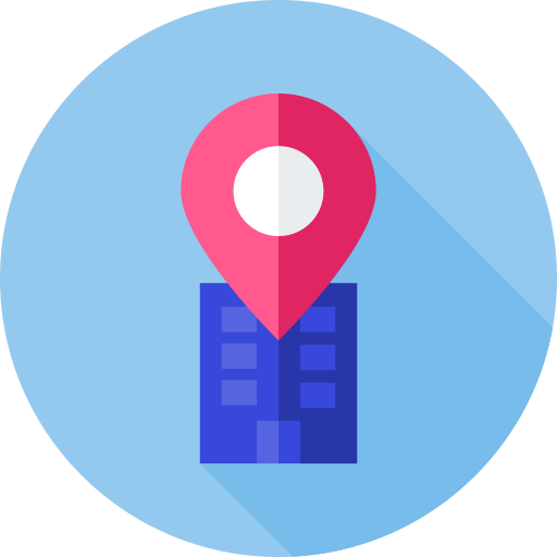 localización icono gratis