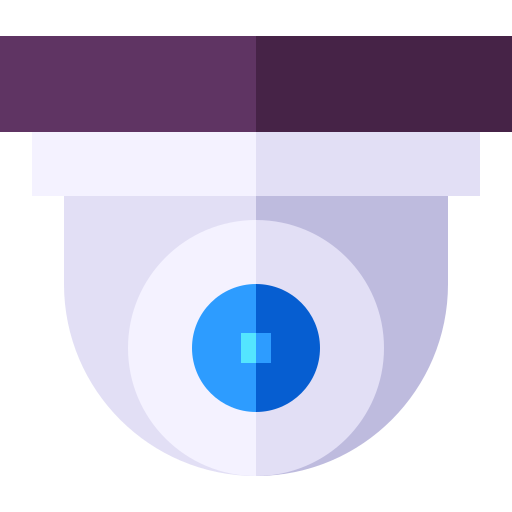 Cctv Basic Straight Flat icon