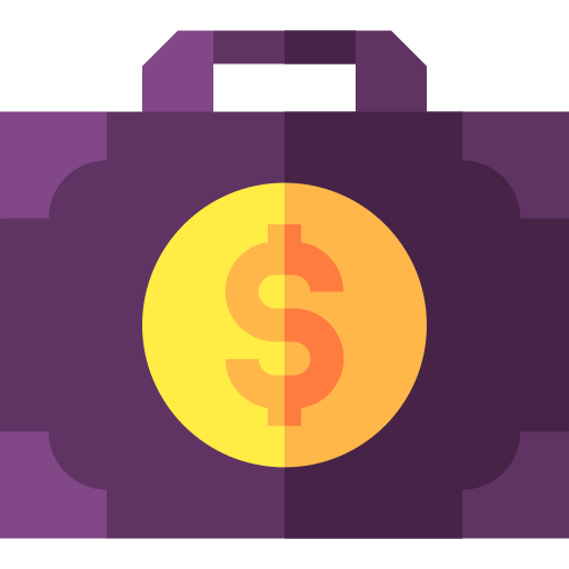 maletín icono gratis