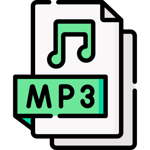 archivo mp3 icono gratis