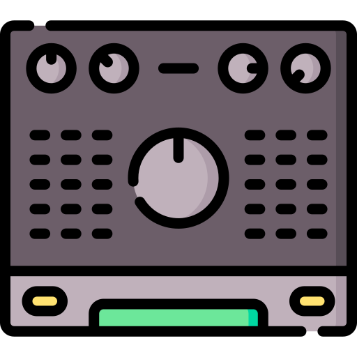 Audio editor Special Lineal color icon