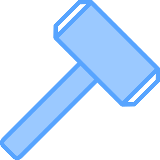 Hammer Generic Blue icon