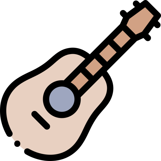 guitarra icono gratis