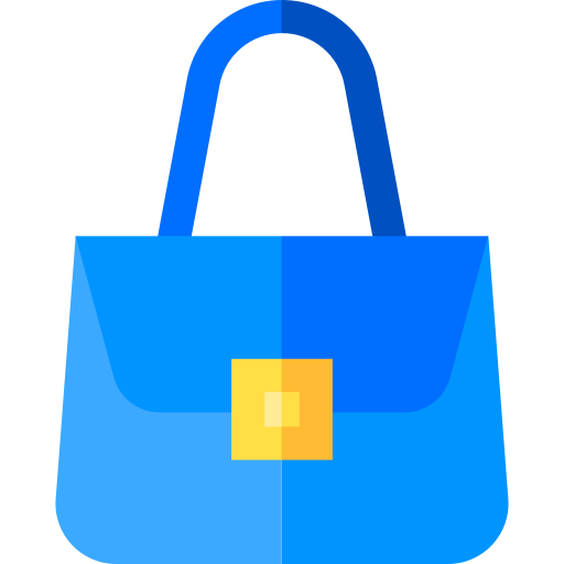 Handbag Basic Straight Flat icon